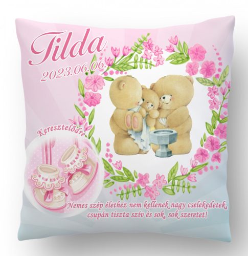 Takaró, párna szett Keresztelőre