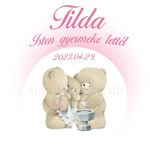 Takaró, párna szett Keresztelőre