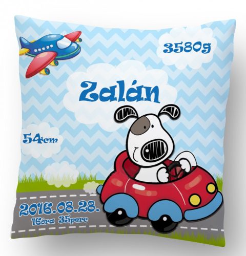 Takaró párna szett Autós