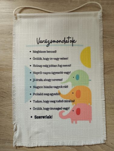 Falizászló varázsmondatos