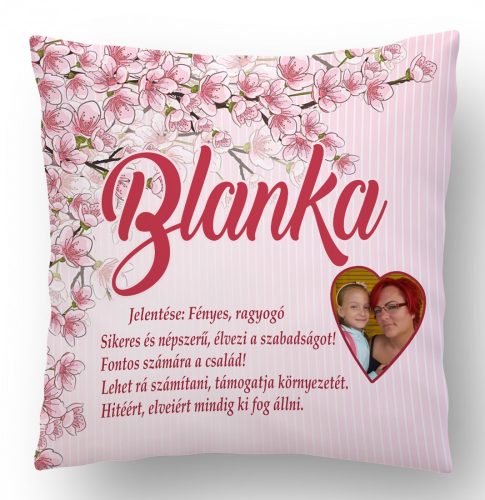 Párnácska névvel fényképpel cherry