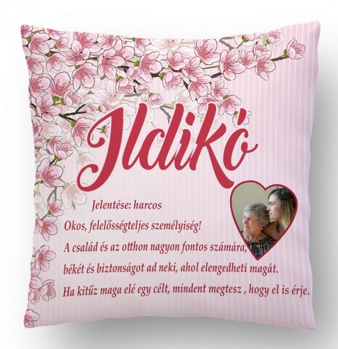 Párnácska névvel fényképpel cherry