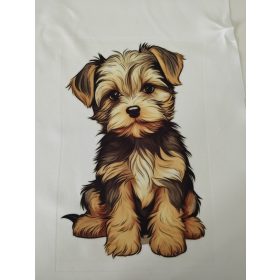 Textilpanel  kutyás-cicás